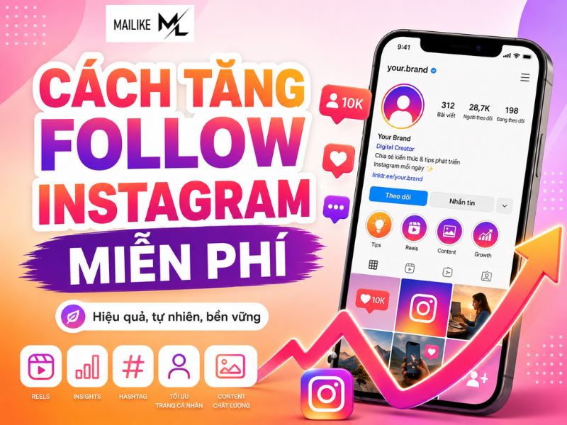 Cách tăng follow Instagram