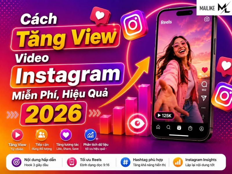Cách tăng view video Instagram