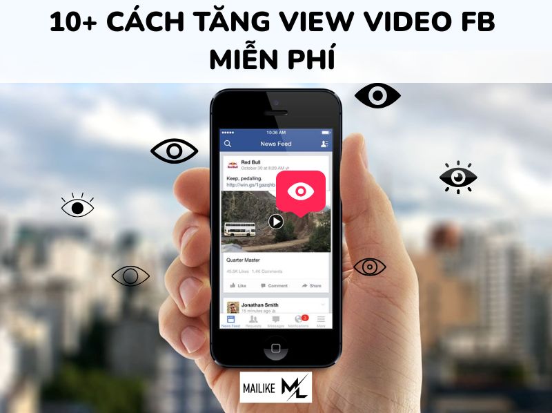 cách tăng view video Fb miễn phí
