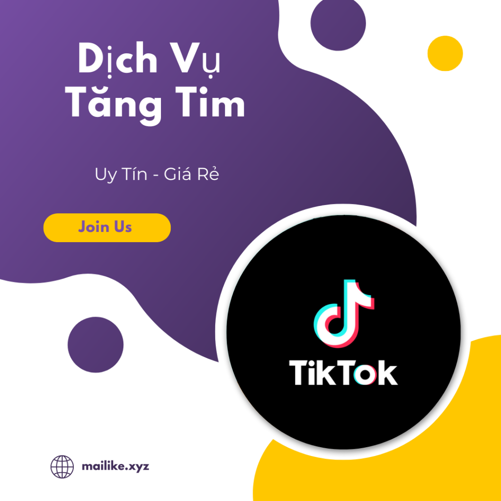 Dịch Vụ Tăng Tim (thả tim) Tiktok - Uy Tín,Giá Rẻ