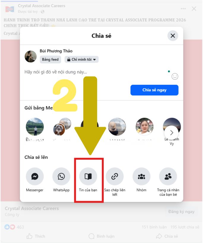 Tin của bạn