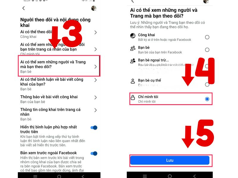 cách theo dõi Facebook người khác mà không ai biết