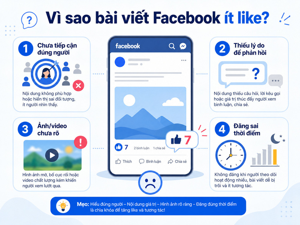 Cách Tăng Like Cho Bài Viết Facebook