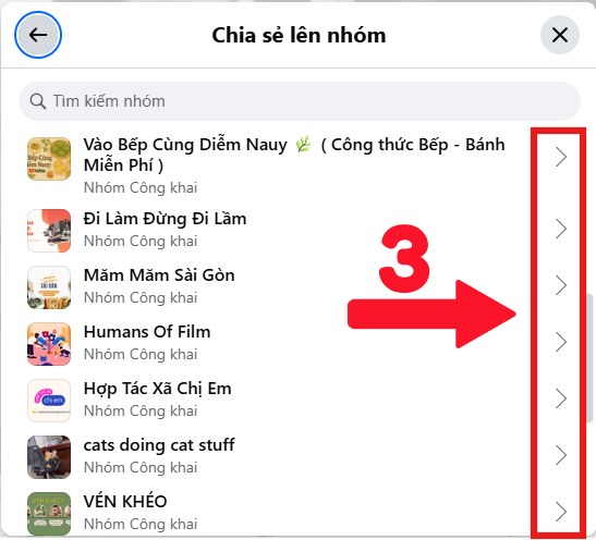 Cách chia sẻ bài viết lên nhiều nhóm Facebook
