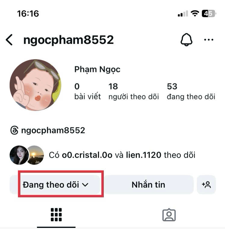 Cách để biết ai Unfollow mình trên Instagram