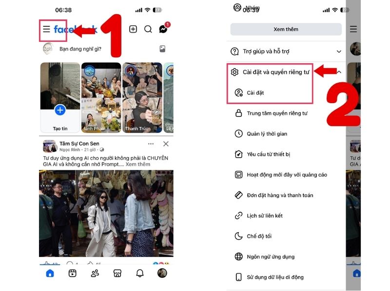 ẩn lượt like trên fb