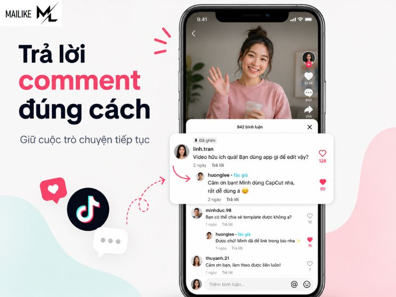 cách tăng bình luận TikTok miễn phí