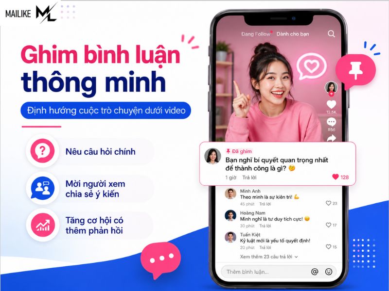 cách tăng bình luận TikTok miễn phí