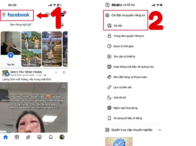 cách khóa bình luận facebook