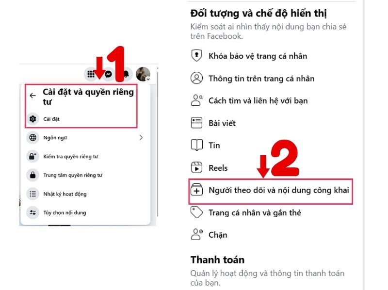 cách khóa bình luận facebook
