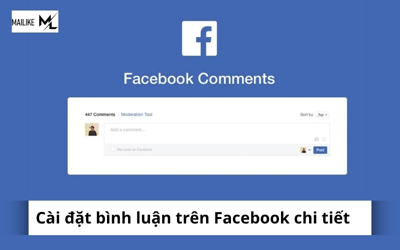 Cách cài đặt bình luận trên Facebook thực hiện ĐƠN GIẢN