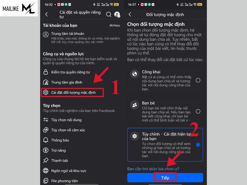 không cho người lạ bình luận facebook