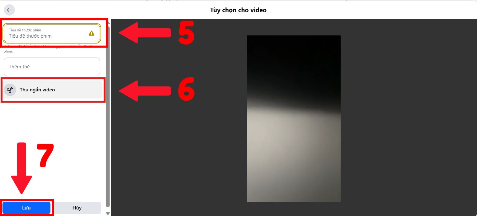 Cách cắt video livestream