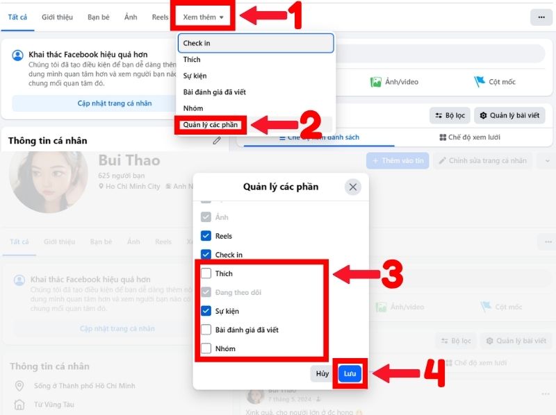cách bình luận fb không cho người khác thấy