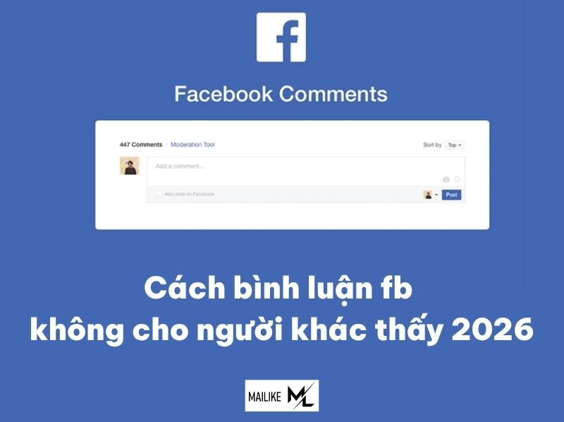 cách bình luận fb không cho người khác thấy