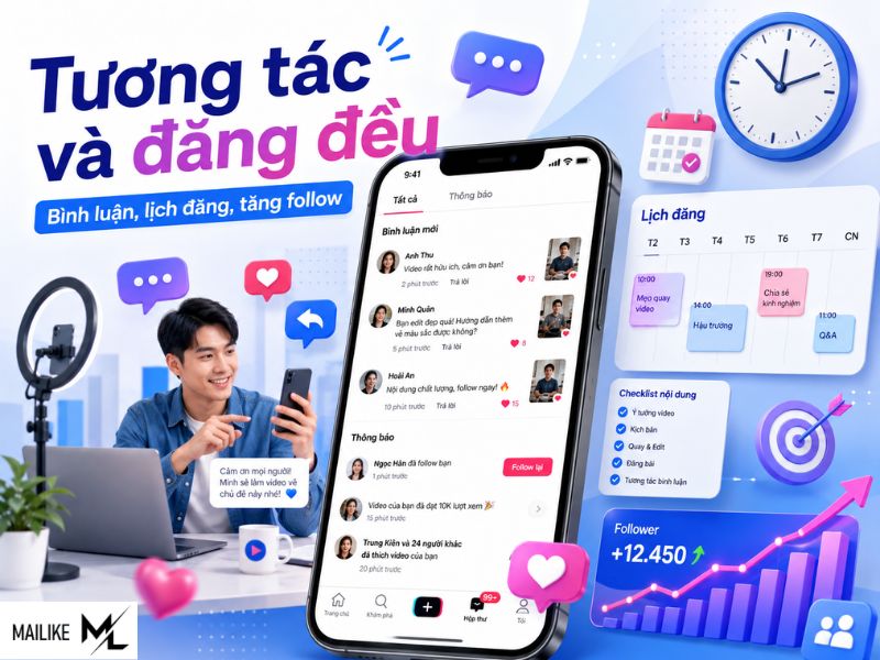 Cách tăng 1k follow tiktok