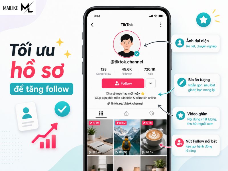 Cách tăng follow TikTok nhanh nhất