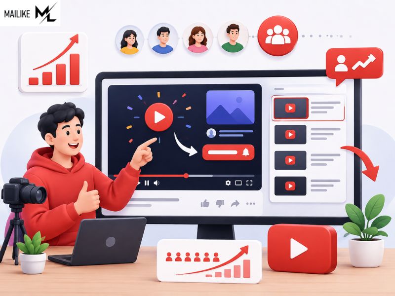 Cách Tăng Sub YouTube Miễn Phí: 12 Cách Bền Vững 2026