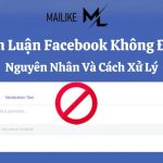 Bình luận Facebook không được: Nguyên nhân và cách xử lý