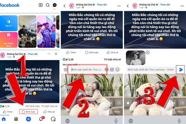Cách dùng trang để bình luận trên bài viết của Fanpage khác dễ dàng