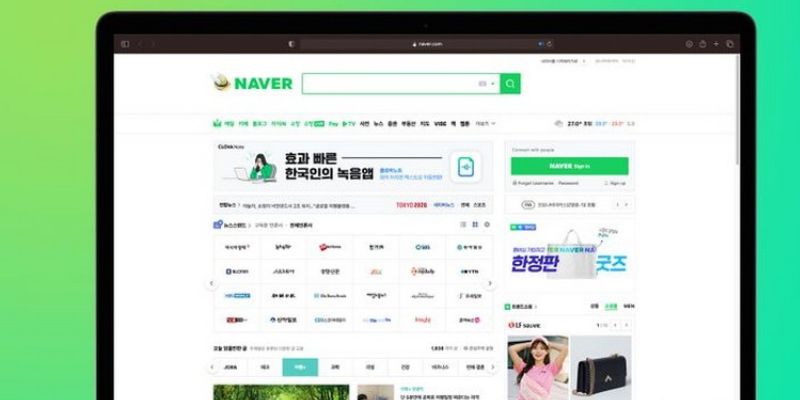 Naver được ưu ái sử dụng khá nhiều tại Hàn Quốc