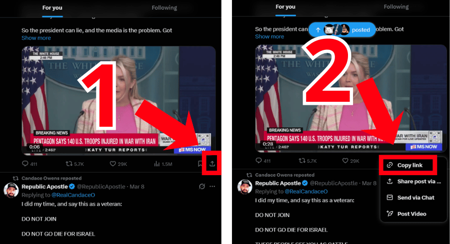 Cách tải video trên Twitter bằng máy tính