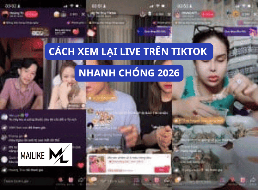 Cách xem lại Live trên TikTok