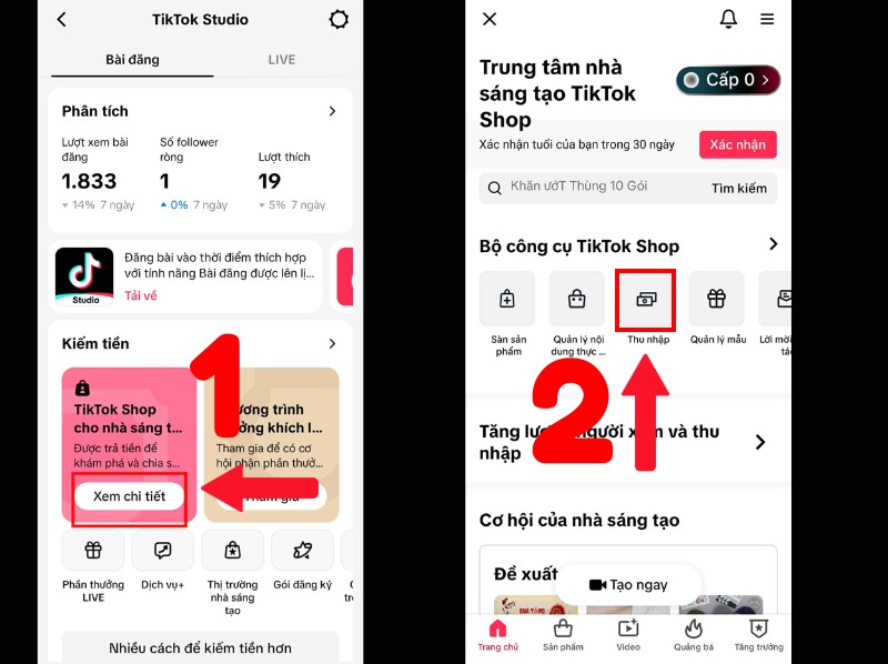 Cách rút tiền hoa hồng