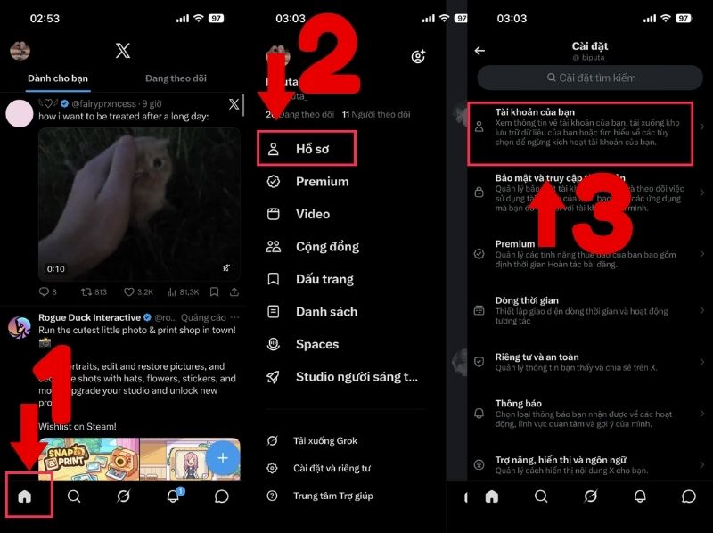 cách đăng xuất twitter