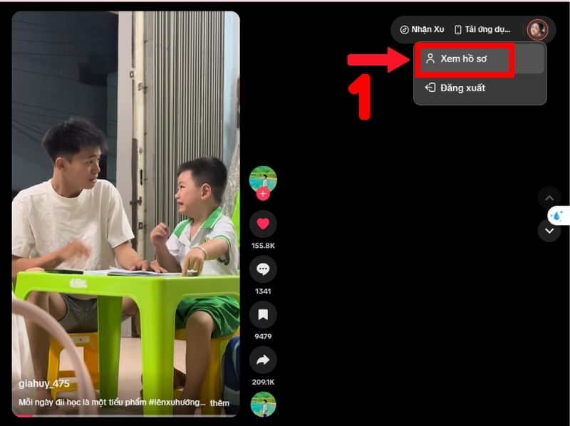 cách xem lịch sử tiktok