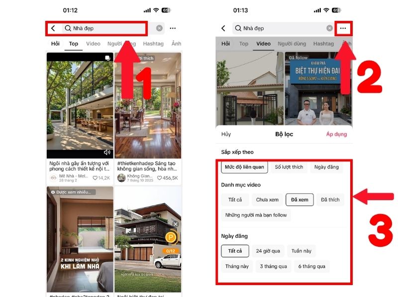 cách xem lịch sử tiktok