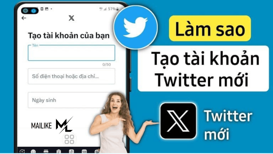 Cách tạo tài khoản Twitter