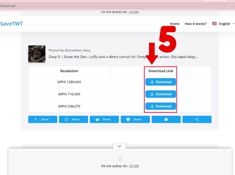 cách lưu video trên twitter về máy tính