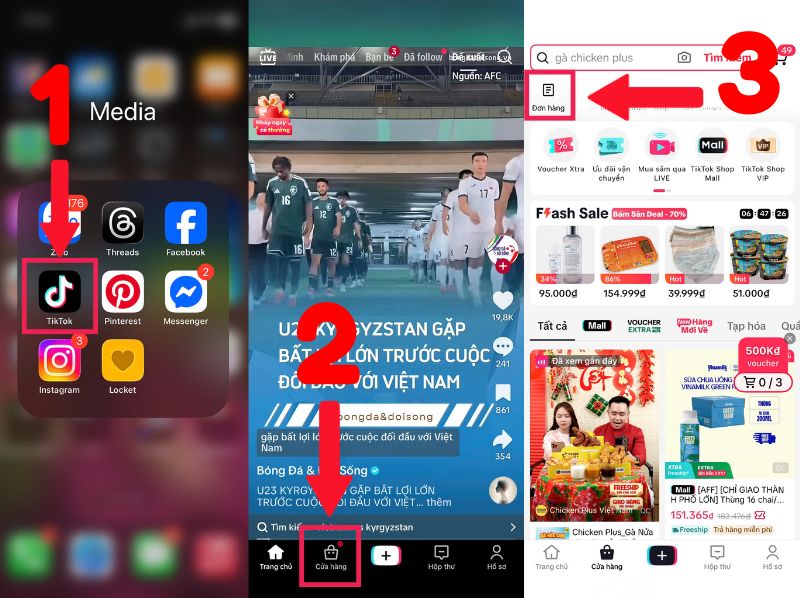 Cách hủy đơn hàng trên Tiktok Shop 2026
