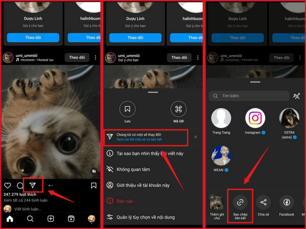 Cách Lấy Link Video Instagram Android và iPhone