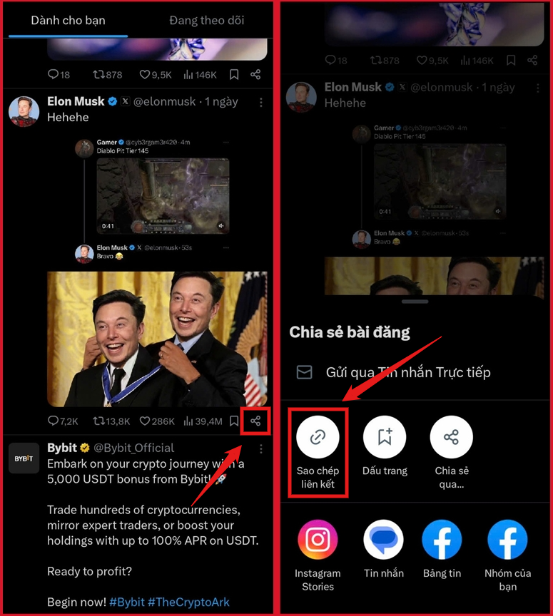 Cách Lấy Link Video Twitter Trên Trên iPhone và Android