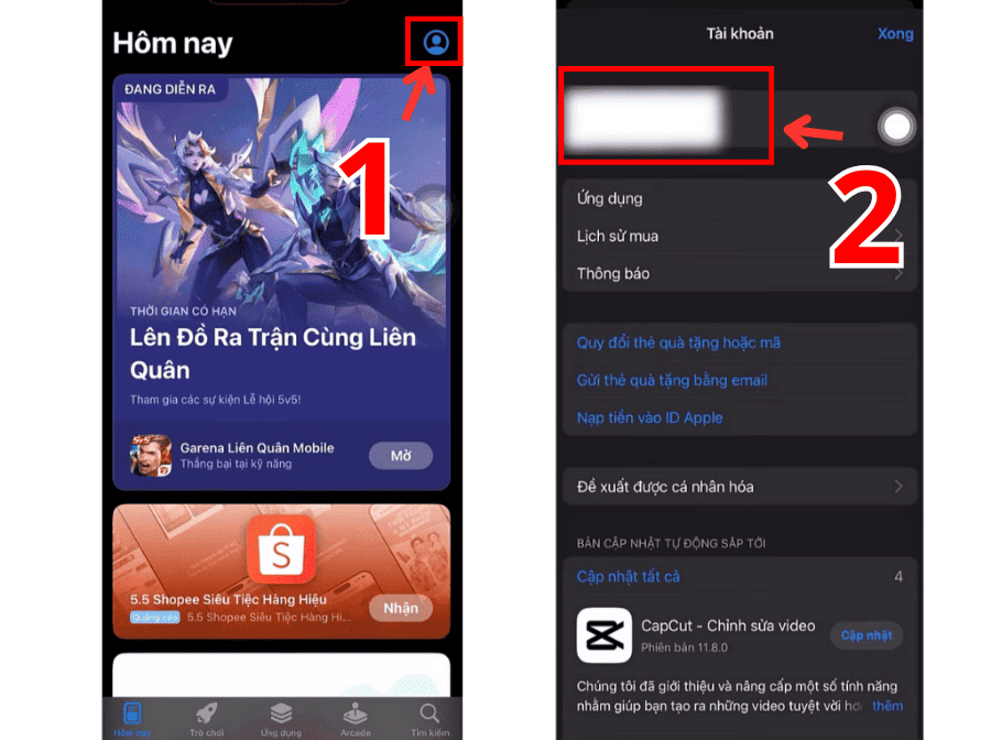 Tải trên iOS