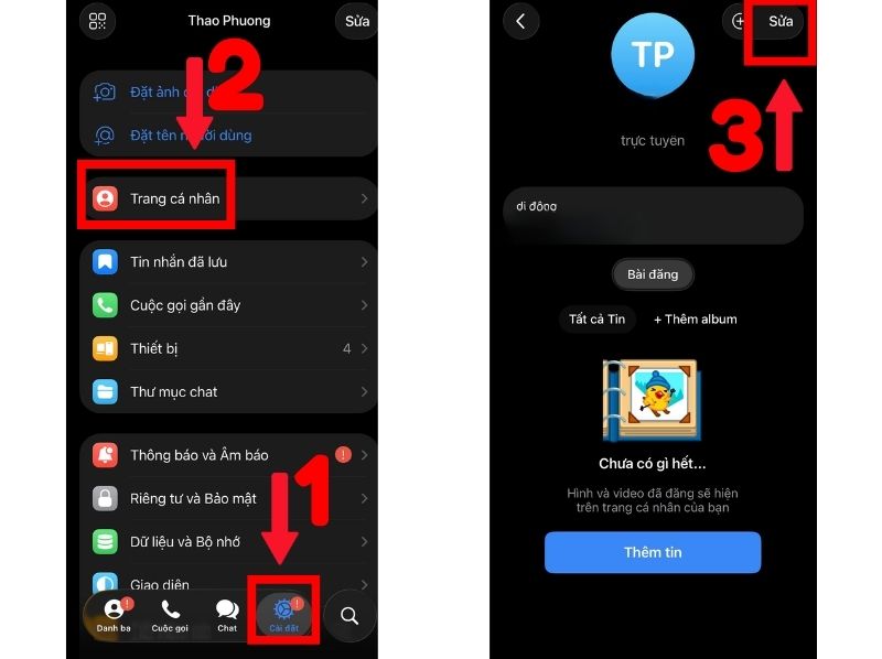 cách đăng xuất telegram
