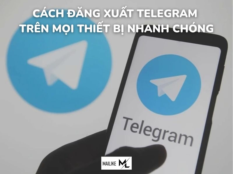cách đăng xuất telegram