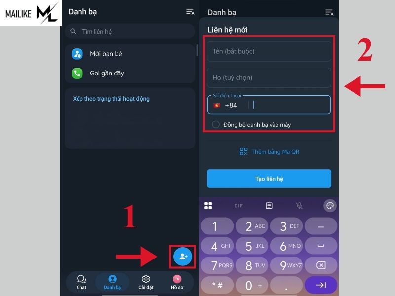Cách kết bạn trên Telegram