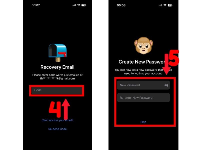 cách lấy lại mật khẩu telegram