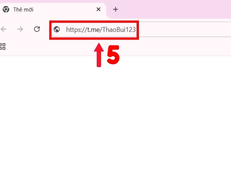 cách lấy link telegram của mình