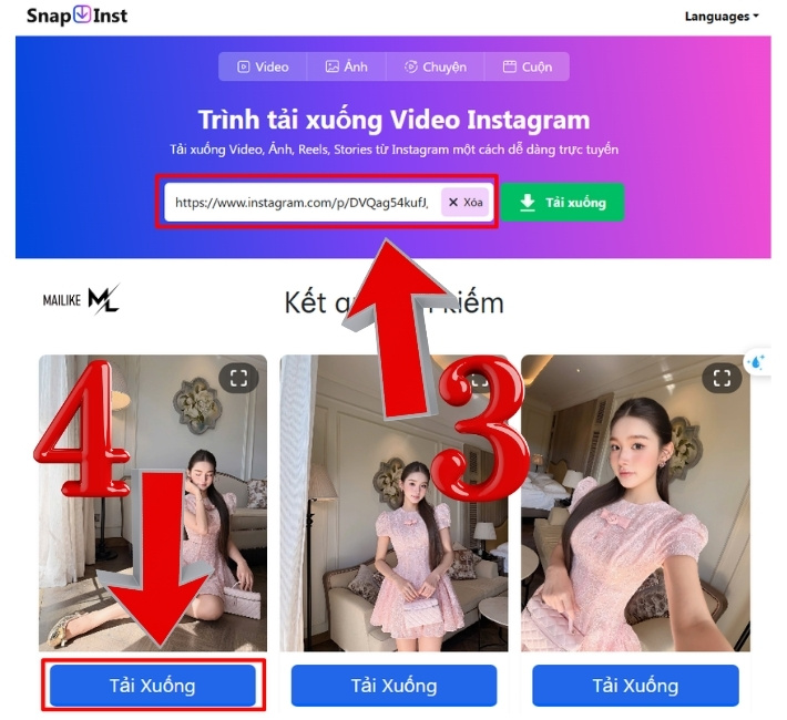 Cách tải ảnh trên Instagarm trên máy tính cực dễ dàng qua ứng dụng khác
