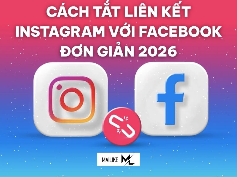 cách tắt liên kết instagram với facebook
