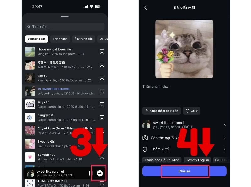 cách ghép nhạc trên instagram