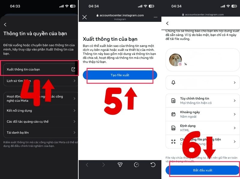 cách khôi phục tin nhắn trên instagram