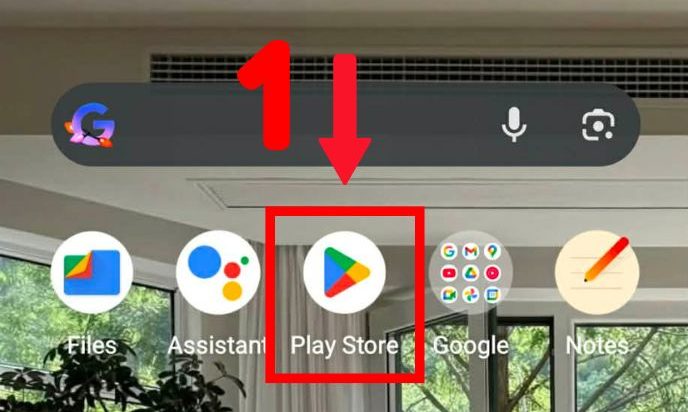 Mở Play Store