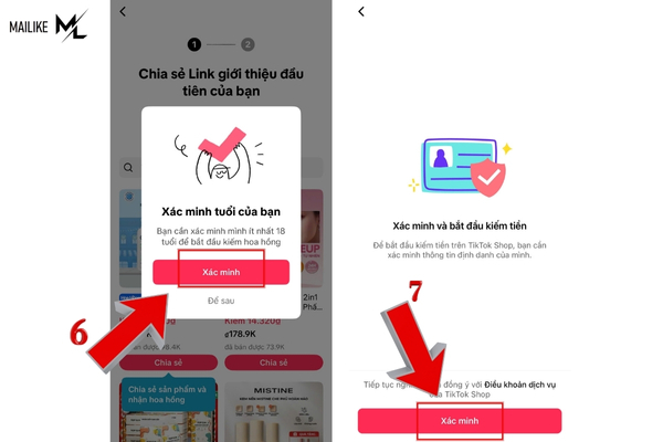 Xác minh các điều kiện tiêu chuẩn để bật tính năng