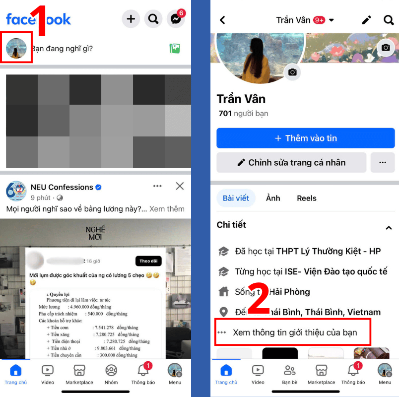 Cách xem mình đang theo dõi ai trên Facebook trên điện thoại