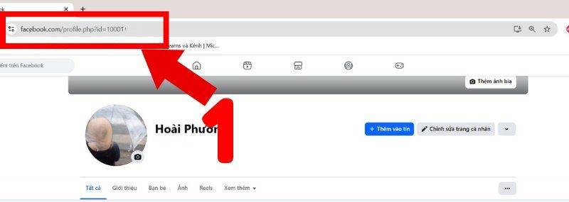 Sao chép liên kết Facebook